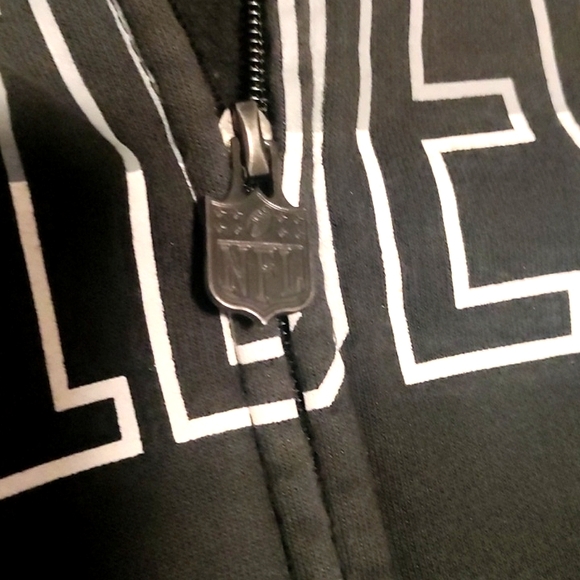 RAIDERS ProLine NFL Zipup Hoody sweater men's L - Picture 4 of 4